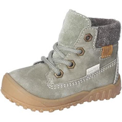 RICOSTA Deany Girls' and Boys' Winter Boots, First Walking Shoes, WMS:Wide, CareTEX, Green 530