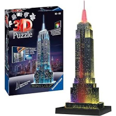 Ravensburger 125791 3D Puzzle Eiffel Tower at Night 216 Pieces
