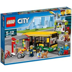 LEGO City 60154 Bus Station Toy, Single