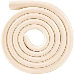 Kantenschutz, Schaumstoffschutzkanten, Kanteneckenschutz, Schreibtischkantenkissen, U-Typ 2 Meter + Eckenschutz für Glaskantenschutz, sicher und weich (4 Farben), verhindert Kollisionen (Farbe: Grau,