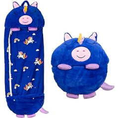 DAM Jungen 30299-7 kinderschlafsack, blau, Klein