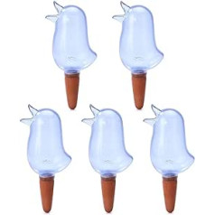 Dapuly Automatic Flower Water Supply, Creative Bird Shape Plant Self-Watering Spikes Indoor Drip Irrigation Irrigation System Kit for Lawns and Potted Plants