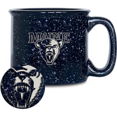Rico Industries NCAA Idaho Vandals Speckle Tasse mit Lasergravur, Lagerfeuer, 425 ml