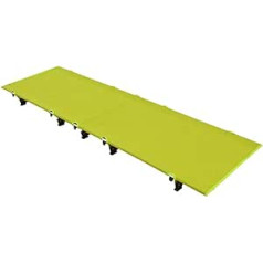 Folding Camping Beds Folding Portable Bed for Outdoor Backpacking Camping Mountaineering Hiking Beach Military Hospital Camping Cot Lightweight Compact Cot (Color : Green, Size : 185x60x13cm)