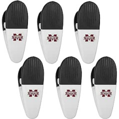 Siskiyou Sports Unisex-Erwachsene Chip-Clip, Weiss/opulenter Garten, Einheitsgröße