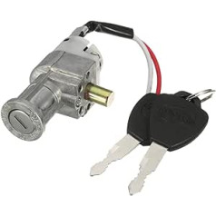 Alamor Battery Chager Mini Lock with 2 Buttons for Motorcycle, Electric Bike, Scooter, E-Bike