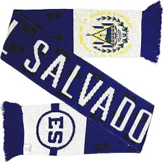 Euroscarves EL Salvador Football Knitted Scarf