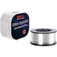 Runcl Monofilament Nylon Fishing Line 274m No Memory Effect for Freshwater and Saltwater (Pack of 3)