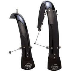 Planet Bike Hardcore Fender Set ATB (60 mm, Black)