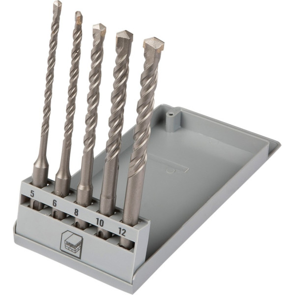 Top Tools SDS Plus concrete drill bits 5-12 mm, set of 5
