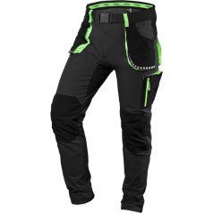 NEO PREMIUM work trousers, 4-way stretch, black, size M