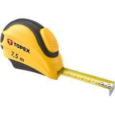 Topex Rolled steel tape measure 7.5 m x 25 mm