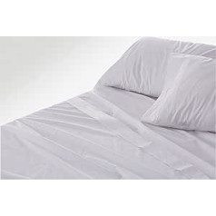 BURRITO BLANCO T1201 Catering Bedding Set, Grey, Mix T12, Cotton Polyester, Ancho de 90 cm