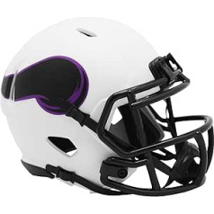 NFL Mini Helmet Speed Minnesota Vikings Lunar Eclipse Football Helmet