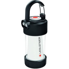 Ledlenser ML4 Lantern, Outdoor Camping Lamp, 300 Lumens, 45 Hours Running Time, Rechargeable, Incl. Battery Pack and Magnetic Charging Cable, Pack of 1