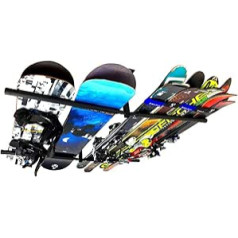 StoreYourBoard Hi Port 2 Ski Snowboard Ceiling Rack