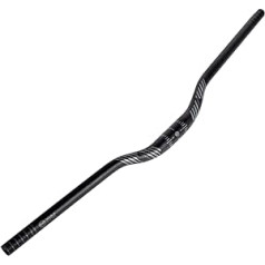 FIFTY-FIFTY MTB Handlebars, Mountain Bike Handlebars, Aluminium Alloy, Shortenable, Riser Bar, 31.8 mm, Diameter 780 mm Wide