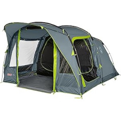 Coleman Tent Vail 4/6, Family Tent for 4/6 Persons, Large Camping Tent with 2/3 extra-Large Sleeping compartments and Vestibule, Quick to Set up, Waterproof HH 4,000 mm