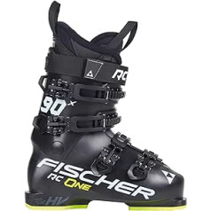 Fischer RC ONE X 90 20/21 Men's Ski Boots Black/Black/Yello