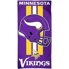 Wincraft NFL Minnesota Vikings Handtuch, 76,2 x 152,4 cm, Teamfarben, Einheitsgröße