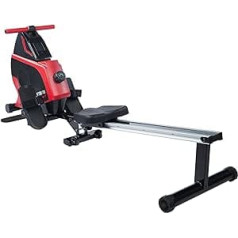 Ultrasport Rudergerät Drafter, Ruderergometer, Rudermaschine, LCD Trainingscomputer, 8 Widerstandsstufen,Klappbar,leises und wartungsfreies Magnetbremssystem, effektives Oberkörper und Beintraining