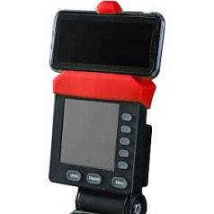 Mobile Phone Holder for PM5 Monitors from Concept 2 Rower, SkiErg and BikeErg - Silicone Holder Compatible with Concept 2 Rowing Machine Ideal Rowing Accessory