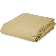 Film Round 0.8 mm Sand 300 x 120 cm Made in Germany, Lining, Inner Sleeve, Steel Wall, Pool, Hanging Piping