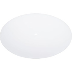PATIKIL Lampshade Diffuser 19.5 Inch Diameter with 3/8 Inch Centre Hole Round Diffuser for Drum Lampshades Pendant Lights Fits 20 Inch Openings Frosted White