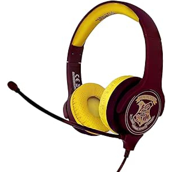 OTL Technologies Harry Potter Kids Interactive Headphones with Mic & Cable (Official Licensed Product)