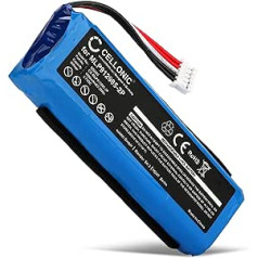 CELLONIC® Replacement Battery MLP912995-2P GSP1029102 for JBL Charge 2+, 2 Plus, 2 + Speaker Music Box Battery 6000 mAh Soundbox Battery, Speaker Battery