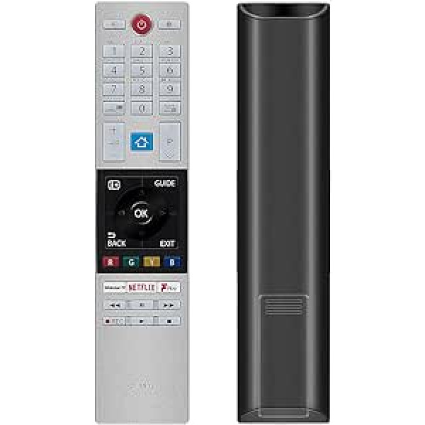 UNOCAR Replacement for Toshiba Smart TV Remote and Toshiba Smart 4K Ultra HDR TV, Toshiba Full HD Ready LED TV with Netflix Rakuten Freeview Buttons, 30099654 CT-8533 CT-8541 RC-42150