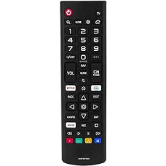 121AV AKB75675304 Ersatz Fernbedienung kompatibel für LG Smart LED TV