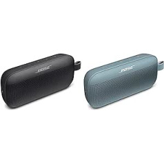 Bose SoundLink Flex Bluetooth Speaker - Wireless Waterproof Portable Outdoor Speaker - Black + Flex Bluetooth Speaker - Wireless Waterproof Portable Outdoor Speaker - Teal