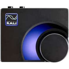 Kali Audio MV-BT Professional Monitor Controller & Bluetooth Receiver - Wireless Audio Transmitter (Bluetooth Adapter, XLR / 6.3 mm Jack Stereo Output, LED Meter) Black