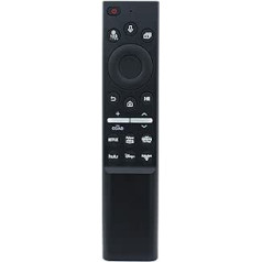 BN59-01386B Voice Remote Control Replacement for Samsung 2022 TV BU8500 BU8000 UA50BU8500UXZN UA43BU8500UXZN UE43BU8500KXXU UA55BU8500UXZN UA65BU8500U XZN NUAA65BU8500UXZN 75BU85 00UXZN UA43BU8000WXXY