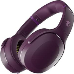 Skullcandy Crusher Evo Over-Ear Wireless Headphones with Sensory Bass, 40 Hours Battery Life, Micro, Compatible with iPhone, Android and Bluetooth Devices - Purple