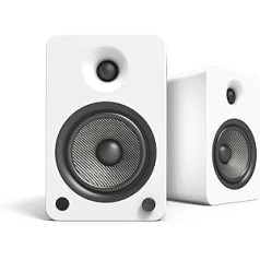 Kanto YU6 Bookshelf Speaker with Bluetooth and Phono Preamp