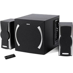 EDIFIER XM6BT 2.1 Bluetooth-Lautsprechersystem mit Wiedergabemöglichkeit von USB/SD-Karte (schwarz)