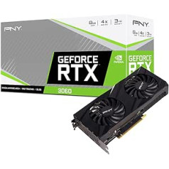 PNY GEFORCE RTX™ 3060 8GB Verto Dual Fan Edition Graphics Card