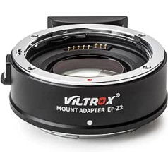 VILTROX EF-Z2 Lens Mount Adapter for Canon EF to Nikon Z-Mount Cameras 0.71x Focal Reducer Booster Autofocus Lens Converter for Canon EF Lens to Nikon Camera Z5 Z6 Z7 Z6II Z7II Z50