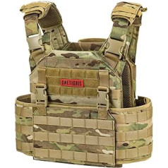 OneTigris Tactical Vest Griffin AFPC Airsoft Vest Quick Release Plate Carrier Breathable for CS Paintball