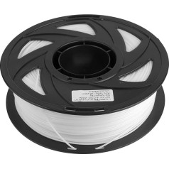 S SIENOC TPU Filament 1.75 mm 3D Printer TPU Filament Flexible 1 kg 3D Printer Filament White (TPU White)