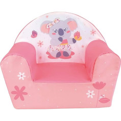 Fun House Kids 713278 Mimi Cally Koala Club Chair - Pink Foam
