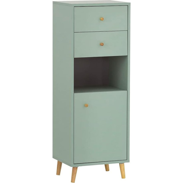 Schildmeyer Bjarne 40.3 x 33 x 113.4 cm Wood Composite Pistachio Highboard