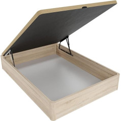 Somnia Descanso Cambria Wooden Folding Bed High Capacity Drawer Thickness 30mm Reinforced Breathable Lid (Tools Included) Cambria 90 x 190