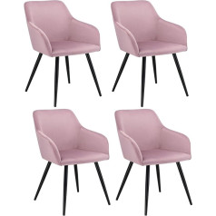 Juskys ArtLife Tarje Upholstered Chair in 4 Colours
