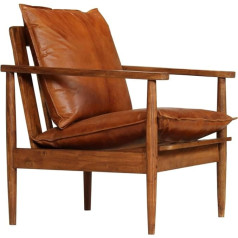 Vidaxl Armchair Leather Recliner Chair Upholstered Chair TV Chair