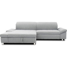 Domo. Collection Domo Collection Mika Corner Sofa, Sleep Function Bed Box