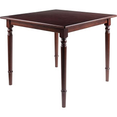 Winsome Wood Mornay Walnut Finish Dining Table
