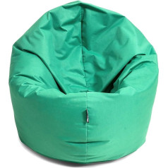 Bubibag 2-in-1 Beanbag Chair with Filling, Size L - XXL - Can be Used as a Teardrop-Shaped Seat or Floor Cushion - Chair / Armchair / Beanbag Chair